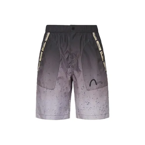 EVISU Градиентные Мужские Спортивные Шорты
