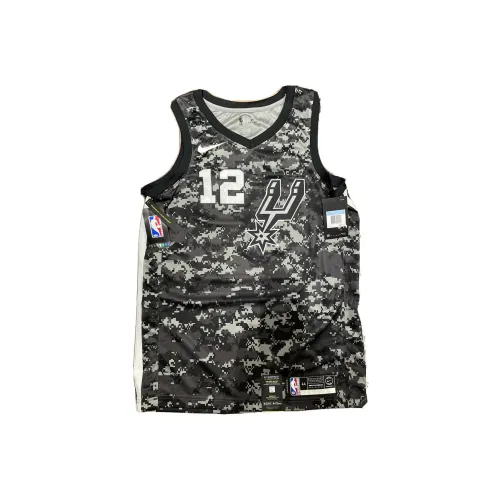 Nike Баскетбольная Джерси Мужская Черная