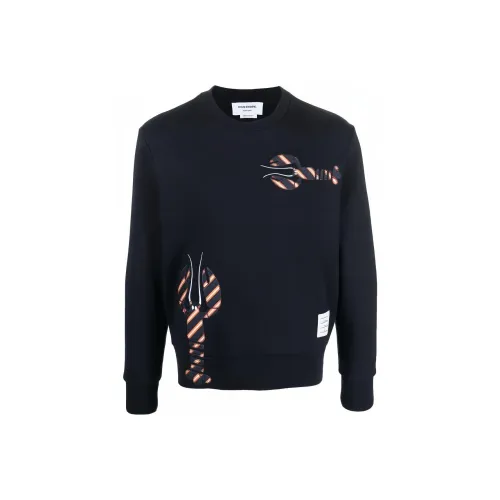 THOM BROWNE· Толстовка Мужская Морской Синий