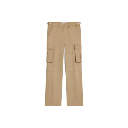 CELINE SS25 Повседневные брюки Мужские Хаки