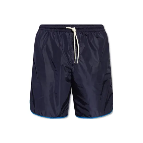 GUCCI Пляжные шорты Мужские Темно-синие