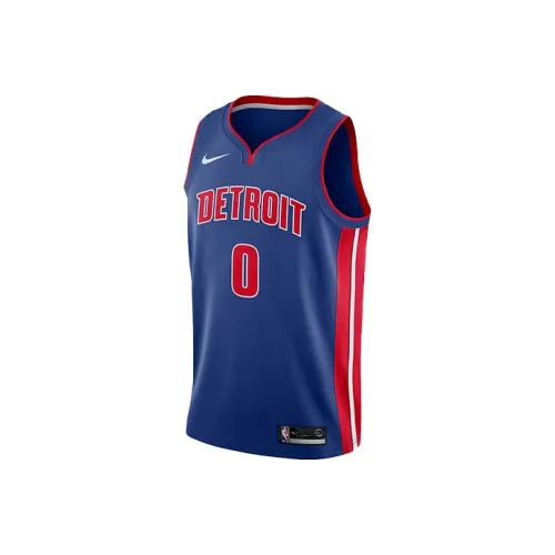 Nike NBA Синий Мужская баскетбольная футболка