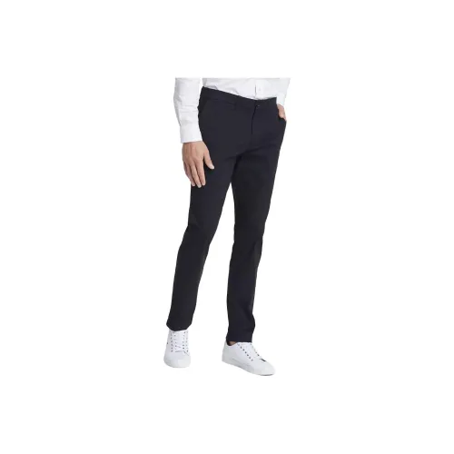 Tommy Hilfiger FW23 Slim Fit Flex Tommy Chino Pants Casual Pants Men's Black