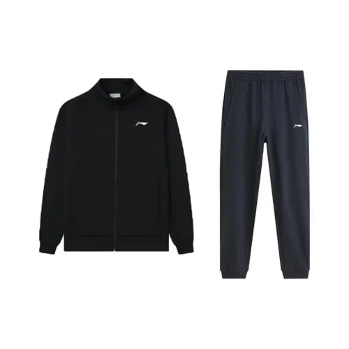 Лайнер Повседневная Спортивная Одежда Мужская Черный+Черный