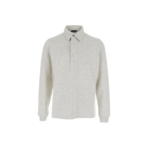 TOM FORD Серый Мужской Поло