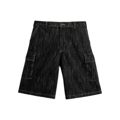 ZARA Blue Men's Denim Shorts ZARA Синие Мужские Джинсовые Шорты
