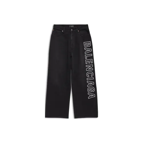 Balenciaga Мужские Повседневные Брюки Черные