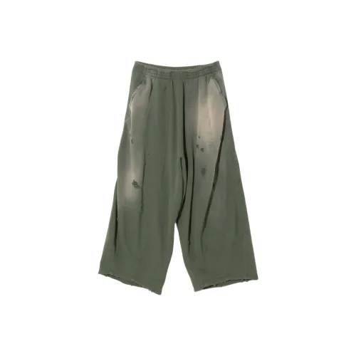 Needles SS25 Повседневные брюки Унисекс Зеленый