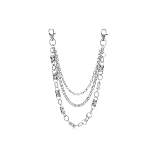 CHRROTA Металлические цепочки для брюк Унисекс