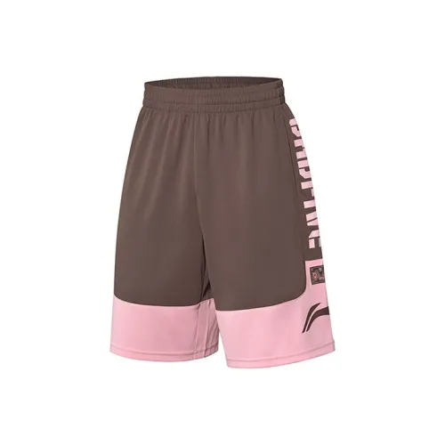 LINING BADFIVE Перец Коричневый Мужские баскетбольные шорты