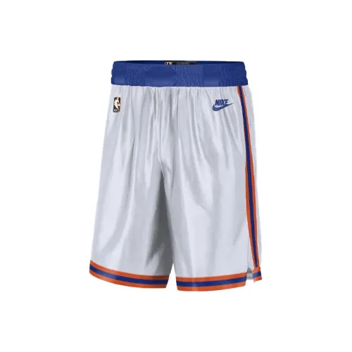 Шорты для баскетбола Nike Dri Fit NBA Мужские Белые и Синие