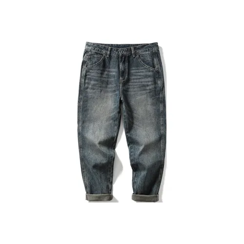 JEEP Синие Унисекс Джинсы