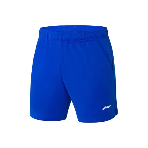 LINING Badminton Series Повседневные шорты Мужские Кристально-синий