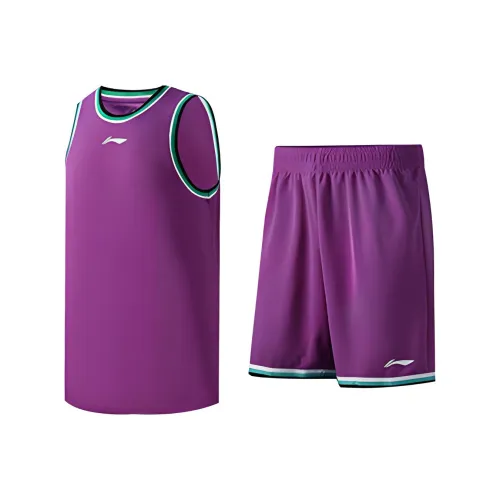 Подкладка Баскетбольный Костюм Мужской Фиолетовый