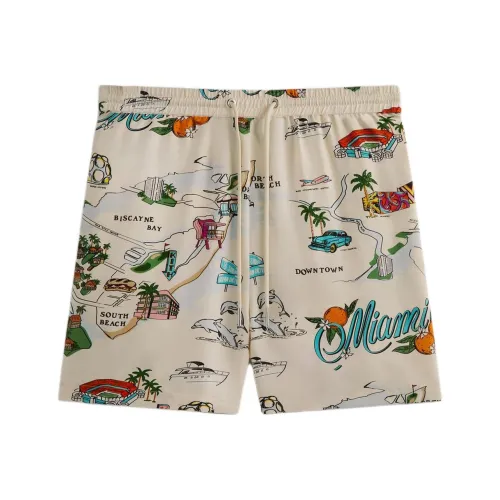 Kith Заостренный носок Цвет Унисекс Повседневные шорты