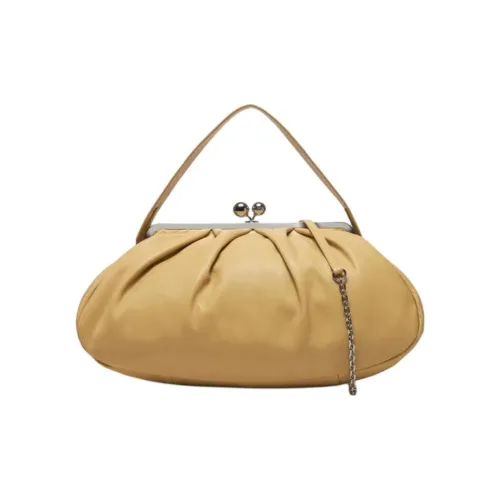 WEEKEND MaxMara Кожа Одно плечо Клатч Женский Желтый