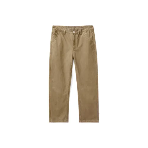HUNZHI Повседневные брюки Унисекс Хаки