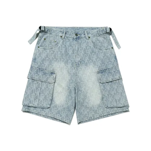 Guuka Джинсовые синие мужские джинсовые шорты