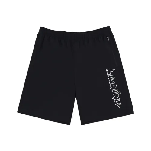 LINING Черные Унисекс Повседневные шорты