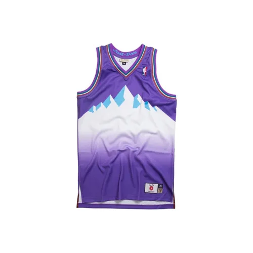 Mitchell Ness x JUST DON Баскетбольная Джерси Мужская Фиолетовая