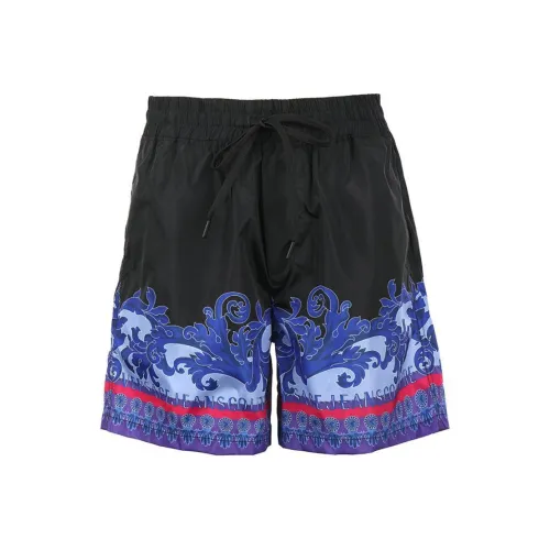 VERSACE JEANS COUTURE SS24 Повседневные шорты Мужские Черные