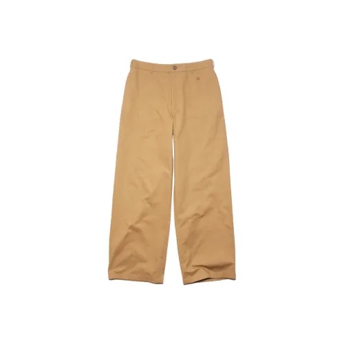 ACNE STUDIOS Meme Collection Верблюжье-коричневый Унисекс Повседневные брюки