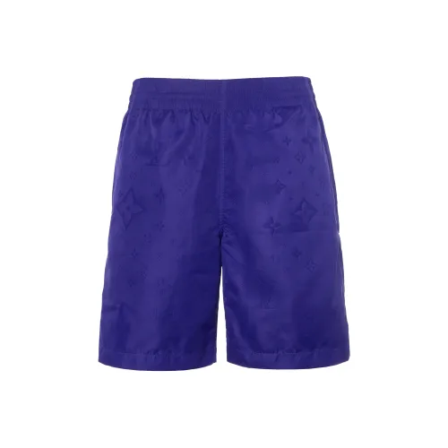 LOUIS VUITTON Новые ежеквартальные продукты LV Повседневные шорты Мужские Синие