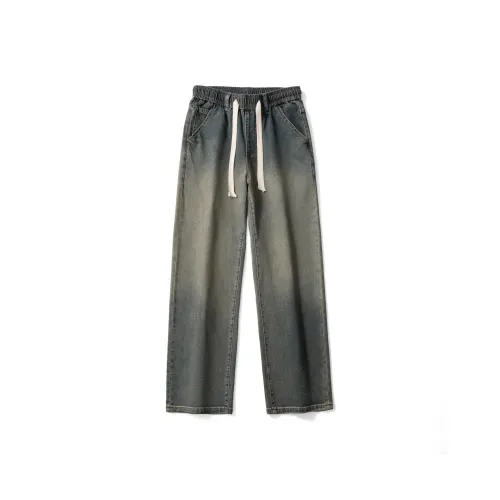 JUCY JUDY Джинсы Унисекс Градиент Синий