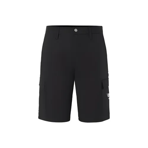 Шорты Lee Co-branded, черные, мужские, повседневные