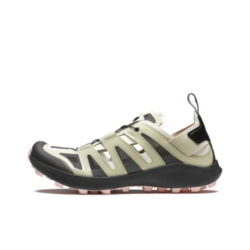 SALOMON Udara Противоскользящая Устойчивая к истиранию Обувь для походов Унисекс Легкий Оливково-зеленый Черный Маргрит Розовый