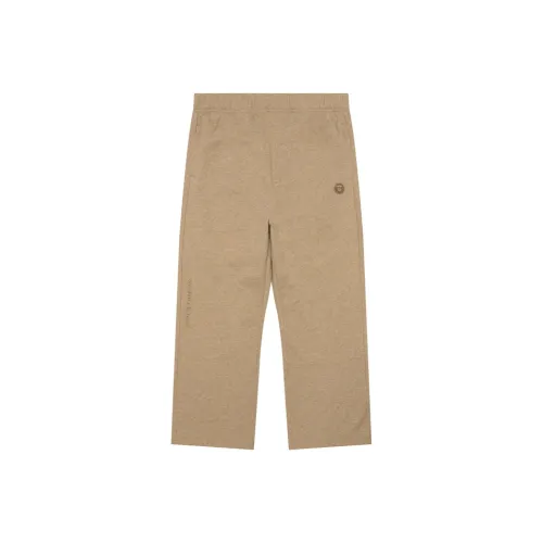 Aape FW24 Повседневные брюки Мужские Коричневые
