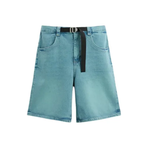 ZARA Blue Men's Denim Shorts ZARA Синие Мужские Джинсовые Шорты