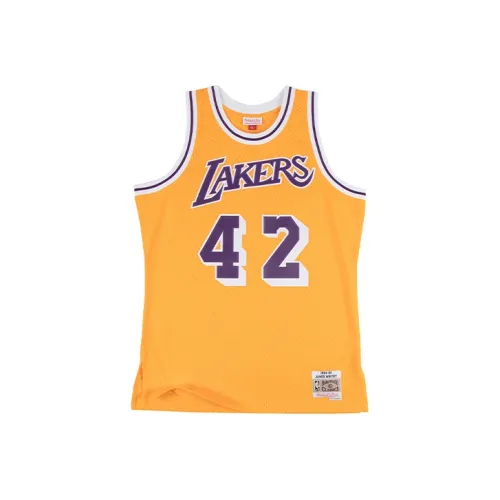 Mitchell Ness Подсолнух Мужская баскетбольная футболка