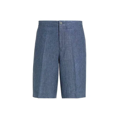 Ermenegildo Zegna Blue Men's Casual Shorts  
Эргенжильдо Зегна Синий Мужской Повседневный Шорты