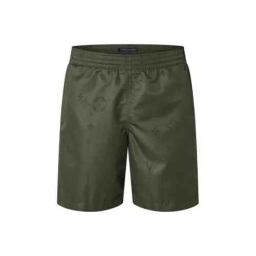 LOUIS VUITTON Повседневные шорты Мужские Зеленые