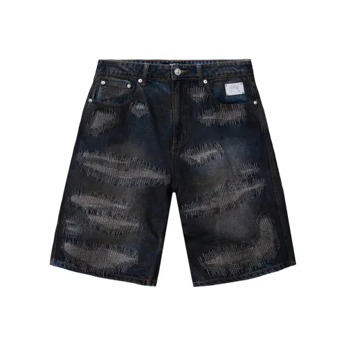 Revenge Джинсовые шорты Мужские Черные
