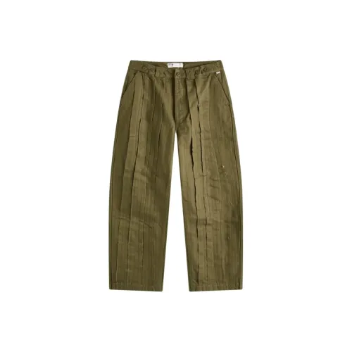 Vans Повседневные брюки Унисекс Оливково-зеленый