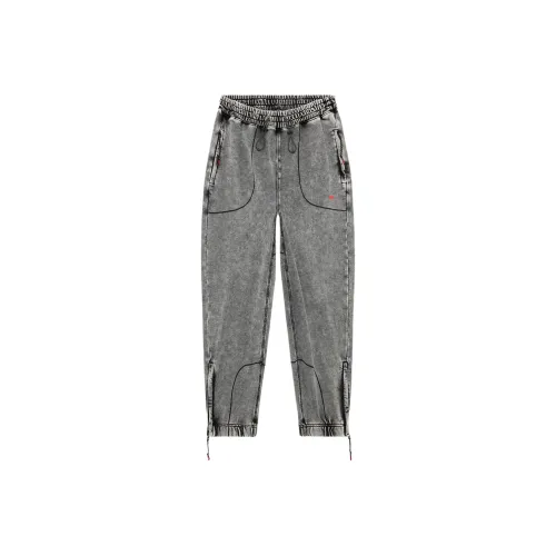 DIESEL Gray Men's Casual Pants DIESEL Серый Мужские Повседневные Брюки