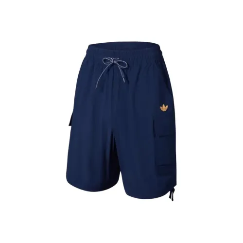 Adidas Originals Повседневные шорты Мужские Темно-синие