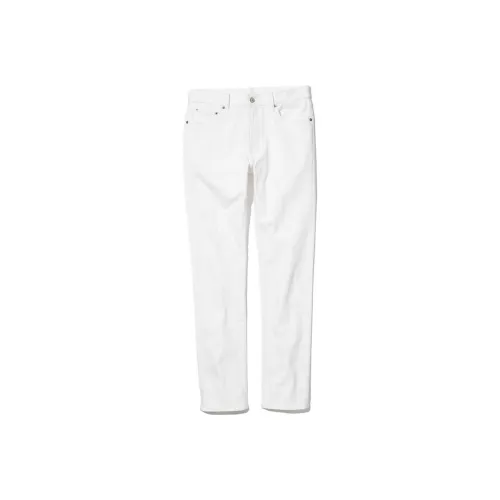 UNIQLO Сливочный цвет Мужские Джинсы