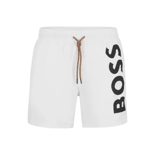Hugo Boss Белые Мужские Повседневные Шорты