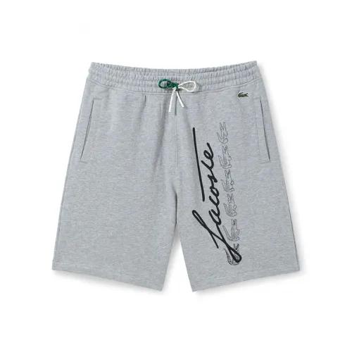 Шорты повседневные мужские серые LACOSTE Collaboration