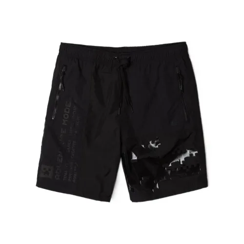 LACOSTE Черные Унисекс Повседневные шорты
