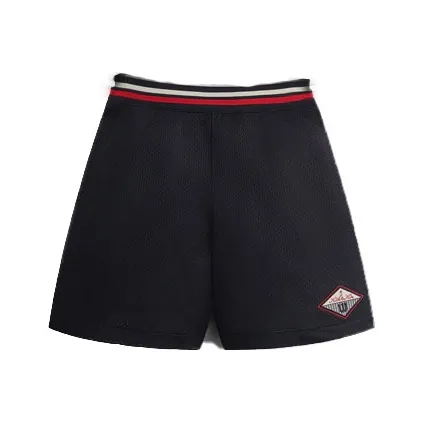 KITH Collaboration X Wilson Co Branded Series Черные Мужские Повседневные Шорты