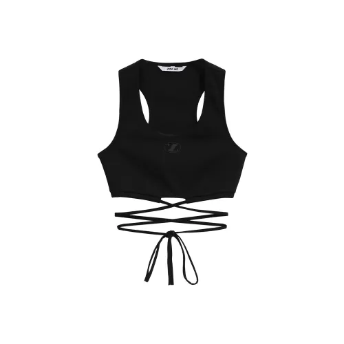 ZINGME Черные Женские Майки