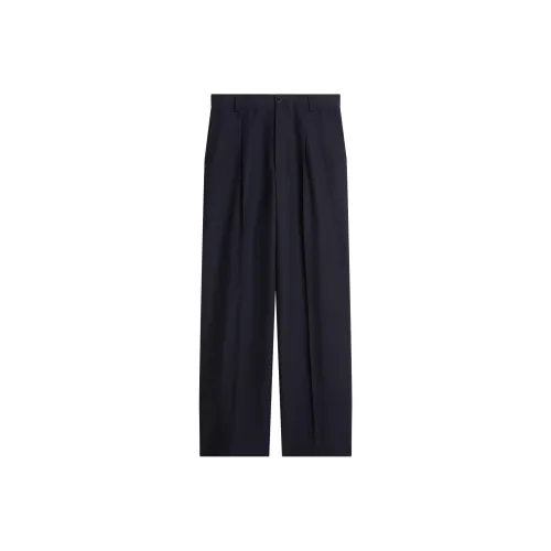 DRIES VAN NOTEN Мужские повседневные брюки морского синего цвета