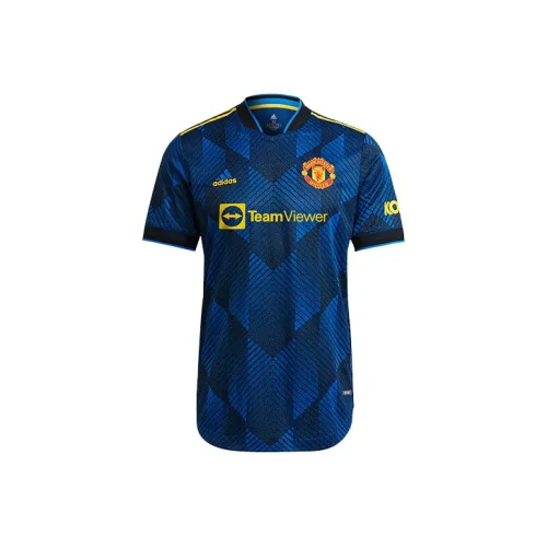 Adidas MANCHESTER UNITED THEATRE OF DREAMS Футбол Джерси Мужской Синий