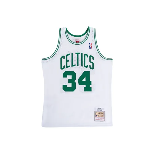 Mitchell Ness Белый Унисекс Баскетбольная Джерси