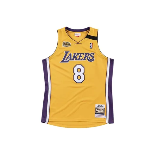 MITCHELL NESS Баскетбольная Джерси Унисекс Желтая