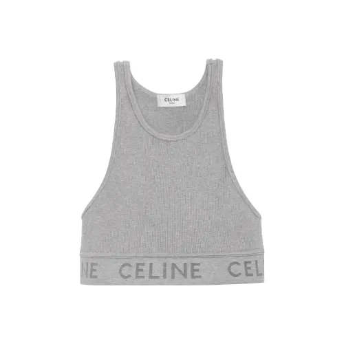 CELINE Серые Женские Майки